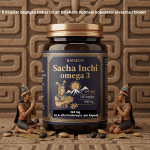 Sacha Inchi BAIMON omega 3 vegan Nötolja